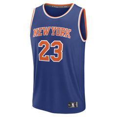 Fanatics Mitchell Robinson New York Knicks Fast Break Replica Player Jersey
