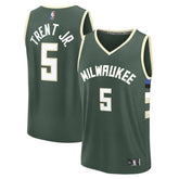 Fanatics Gary Trent Jr. Milwaukee Bucks Fast Break Replica Player Jersey