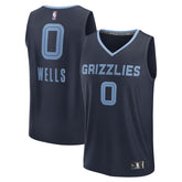 Fanatics Jaylen Wells Memphis Grizzlies Fast Break Replica Player Jersey