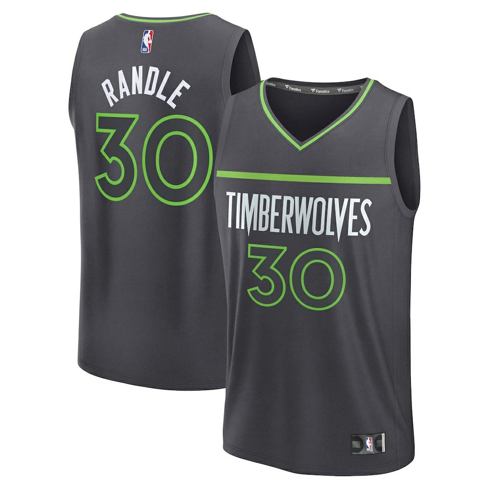 Fanatics Julius Randle Minnesota Timberwolves Fast Break Replica Player Jersey