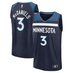 Fanatics Jaden McDaniels Minnesota Timberwolves Fast Break Replica Player Jersey