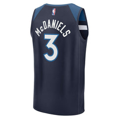 Fanatics Jaden McDaniels Minnesota Timberwolves Fast Break Replica Player Jersey