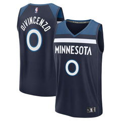 Fanatics Donte DiVincenzo Minnesota Timberwolves Fast Break Replica Player Jersey