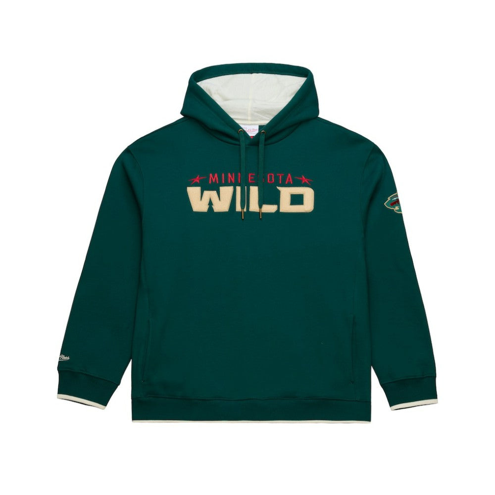 NHL Minnesota Wild Mitchell & Ness Team Legacy Hoodie