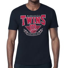Navy Minnesota Twins Starter ‘80s Inspired T-Shirt