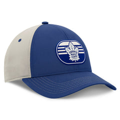 NHL Toronto Maple Leafs Fanatics 2025 Stanley Cup Playoffs Locker Room Trucker Adjustable Hat