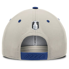 NHL Toronto Maple Leafs Fanatics 2025 Stanley Cup Playoffs Locker Room Trucker Adjustable Hat