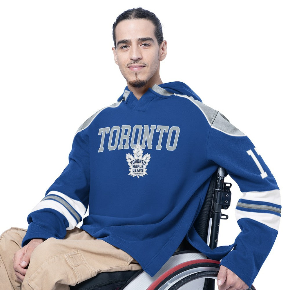 NHL Toronto Maple Leafs G-III Sports by Carl Banks Adaptive Wear Lord Stanley Hooded Long Sleeve Sweatshirt