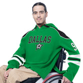 NHL Dallas Stars G-III Sports by Carl Banks Adaptive Wear Lord Stanley Hooded Long Sleeve Sweatshirt