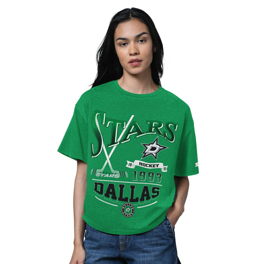 NHL Dallas Stars Starter Women's Oversized Hall of Fame T-Shirt