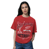 NHL Detroit Red Wings Starter Women's Oversized Hall of Fame T-Shirt