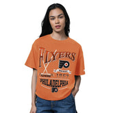 NHL Philadelphia Flyers Starter Women's Oversized Hall of Fame T-Shirt