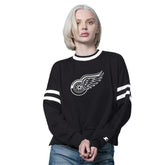 NHL Detroit Red Wings Starter Women's Rally Fleece Cropped Sweatshirt