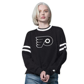 NHL Philadelphia Flyers Starter Women's Rally Fleece Cropped Sweatshirt