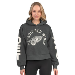 NHL Detroit Red Wings Starter Women's Star Player Cropped Fleece Hoodie