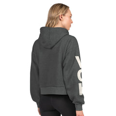 NHL Vegas Golden Knights Starter Women's Star Player Cropped Fleece Hoodie