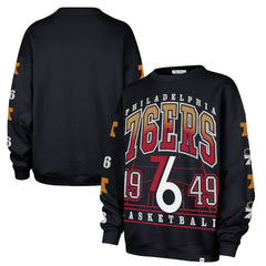 47 brand Philadelphia 76ers '47 Women's 2025/26 City Edition Go Big Oversized Sweatshirt