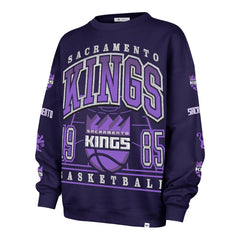 47 brand Sacramento Kings '47 Women's 2025/26 City Edition Go Big Oversized Sweatshirt
