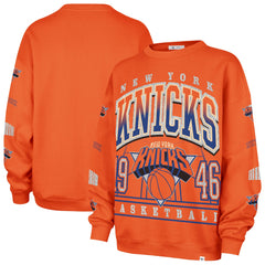 47 brand New York Knicks '47 Women's 2025/26 City Edition Go Big Oversized Sweatshirt