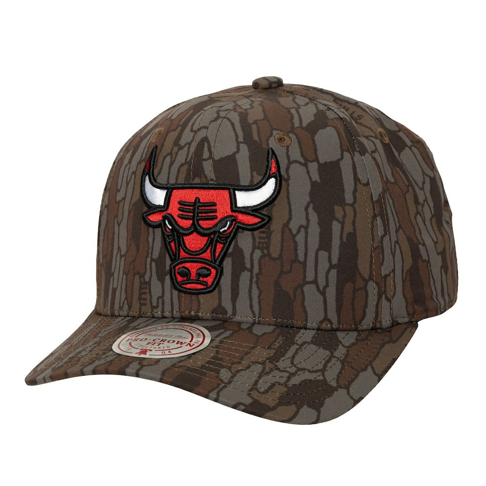 Mitchell & Ness Chicago Bulls Hidden Pro-Crown Adjustable Hat