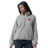 Chicago Bulls G-III 4Her by Carl Banks Women's Champ Half-Zip Pullover
