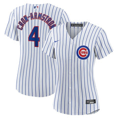 White Pete Crow-Armstrong Chicago Cubs Nike Women's Home Replica Jersey