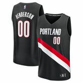 Fanatics Scoot Henderson Portland Trail Blazers Fast Break Replica Jersey