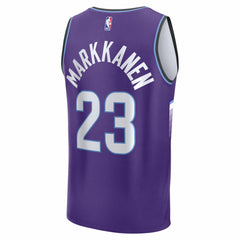 Fanatics Lauri Markkanen Utah Jazz Fast Break Replica Jersey