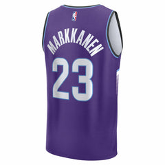 Fanatics Lauri Markkanen Utah Jazz Youth Fast Break Replica Jersey
