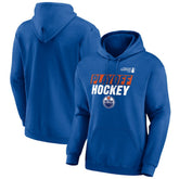 NHL Edmonton Oilers Fanatics 2025 Stanley Cup Playoffs Breakout Fleece Pullover Hoodie