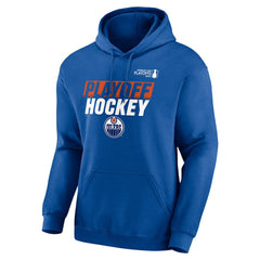 NHL Edmonton Oilers Fanatics 2025 Stanley Cup Playoffs Breakout Fleece Pullover Hoodie