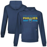 Navy Philadelphia Phillies Levelwear City Connect Relay No Hitter Pullover Hoodie