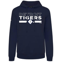 Navy Detroit Tigers Levelwear City Connect Podium No Hitter Pullover Hoodie