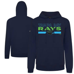 Navy Tampa Bay Rays Levelwear City Connect Podium No Hitter Pullover Hoodie