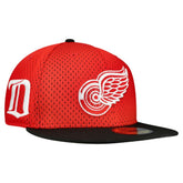 NHL Detroit Red Wings New Era Mesh Crown Two-Tone 59FIFTY Fitted Hat