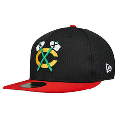 NHL Chicago Blackhawks New Era Mesh Crown Two-Tone 59FIFTY Fitted Hat