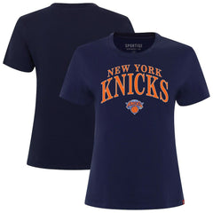 New York Knicks Sportiqe Women's Arcadia Boxy T-Shirt