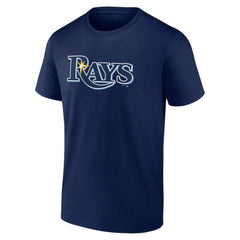 Navy Tampa Bay Rays Jackie Robinson Day Name & Number T-Shirt