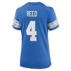 D.J. Reed Women's Team Game Jersey - Detroit Lions Jerseys