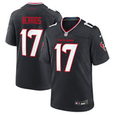 Braxton Berrios Team Game Jersey - Houston Texans Jerseys