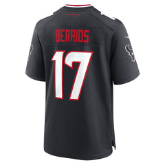 Braxton Berrios Team Game Jersey - Houston Texans Jerseys
