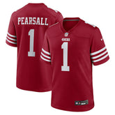 Ricky Pearsall Team Game Jersey - San Francisco 49ers Jerseys