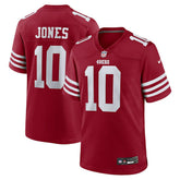 Mac Jones Team Game Jersey - San Francisco 49ers Jerseys