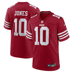 Mac Jones Team Game Jersey - San Francisco 49ers Jerseys