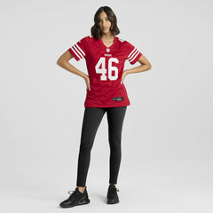 Jon Weeks Women's Team Game Jersey - San Francisco 49ers Jerseys