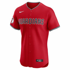 Red Cleveland Guardians Nike Alternate Elite Jersey