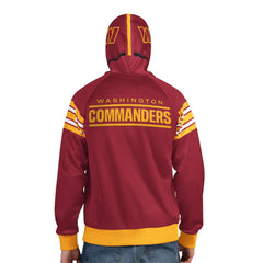 Pro Player Helmet Full-Zip Hooded Track Jacket - Washington Commanders Jackets