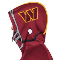 Pro Player Helmet Full-Zip Hooded Track Jacket - Washington Commanders Jackets