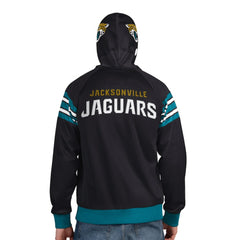 Pro Player Helmet Full-Zip Hooded Track Jacket - Jacksonville Jaguars Jackets