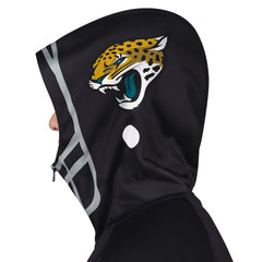 Pro Player Helmet Full-Zip Hooded Track Jacket - Jacksonville Jaguars Jackets